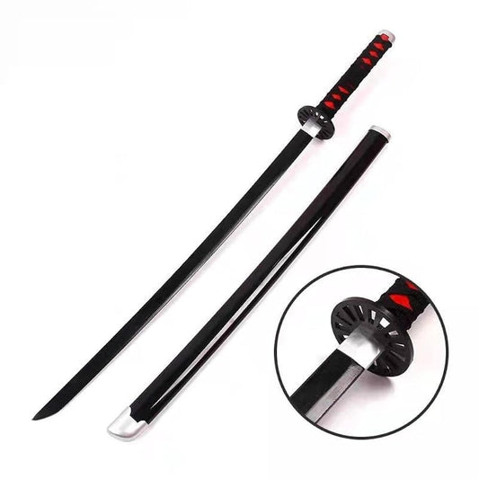 Tanjiro Kamado Black Nichirin Katana – Cosplay Sword , size -104cm