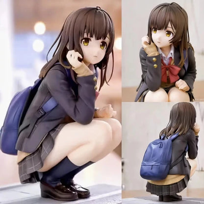 Sayu Ogiwara Anime Girl Figurine | Japanese School Girl Collectible Statue | Premium PVC Model for Anime Fans & Home Décor