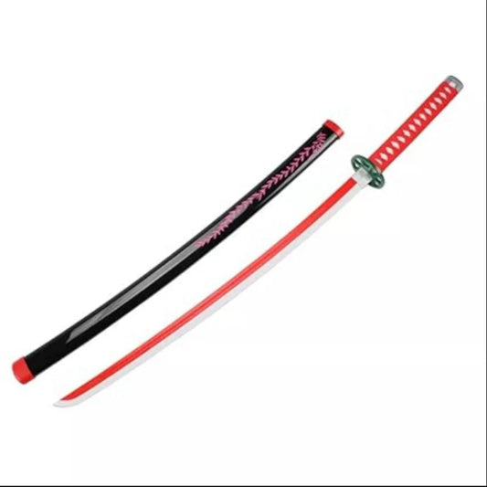 Nezuko Kamado Nichirin Sword Replica – Demon Slayer Wooden Cosplay Katana
