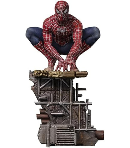 🕷️ PVC Spider Hero Figure – Classic Crouching Pose (18cm)