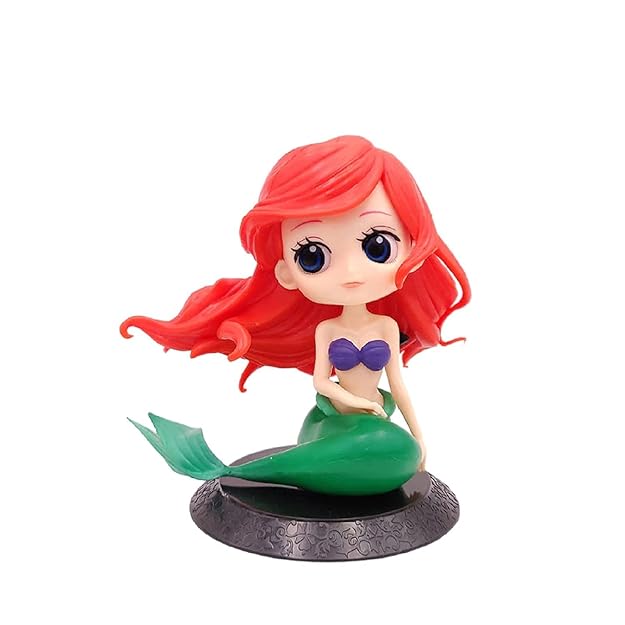 Adorable Mermaid Princess Figurine – Collectible Anime-Style Decoration
