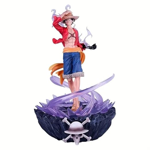 🔥 Premium Monkey D. Luffy Action Figure – Dynamic Battle Edition | Collector’s Statue [41cm] 🔥