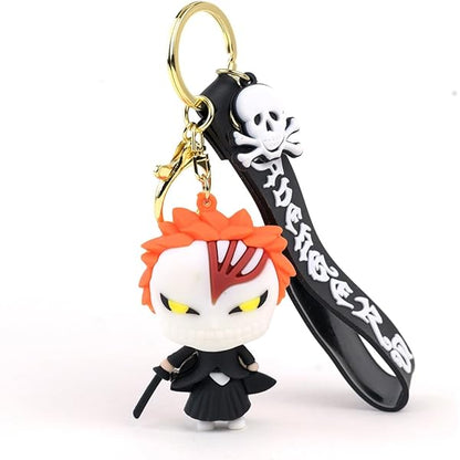 Anime Character Keychain with Strap – Cool Collectible Accessory