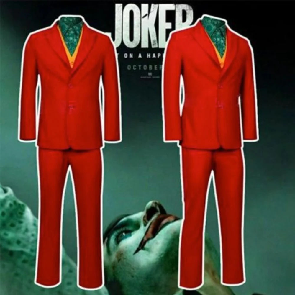 Joker Cosplay Costume – Gotham’s Iconic Villain Outfit