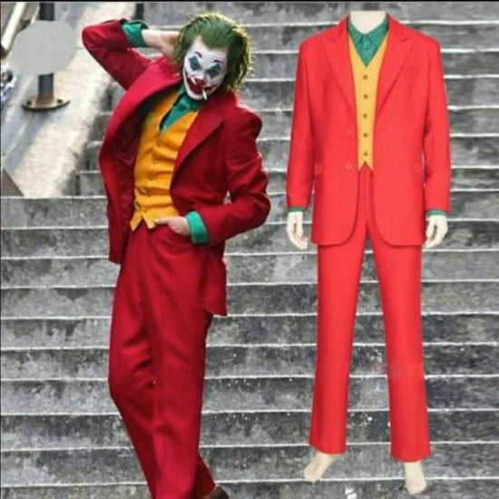 Joker Cosplay Costume – Gotham’s Iconic Villain Outfit