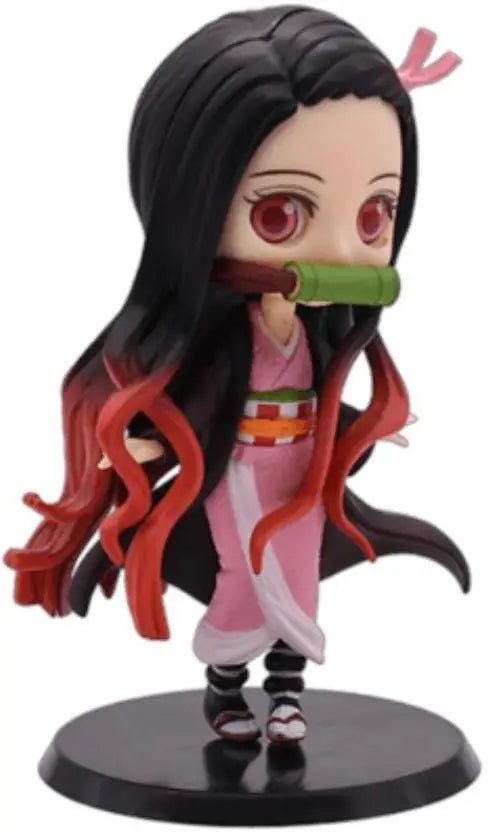 Anime Demon Slayer Nezuko Kamado Action Figure | Collectible Figurine | Cute Q-Posket Style Model Toy