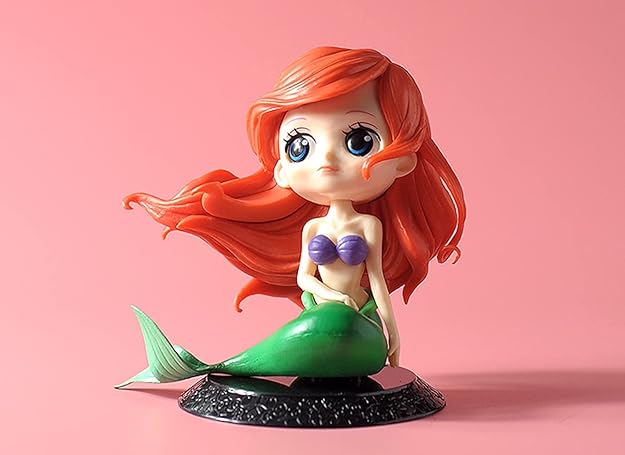Adorable Mermaid Princess Figurine – Collectible Anime-Style Decoration