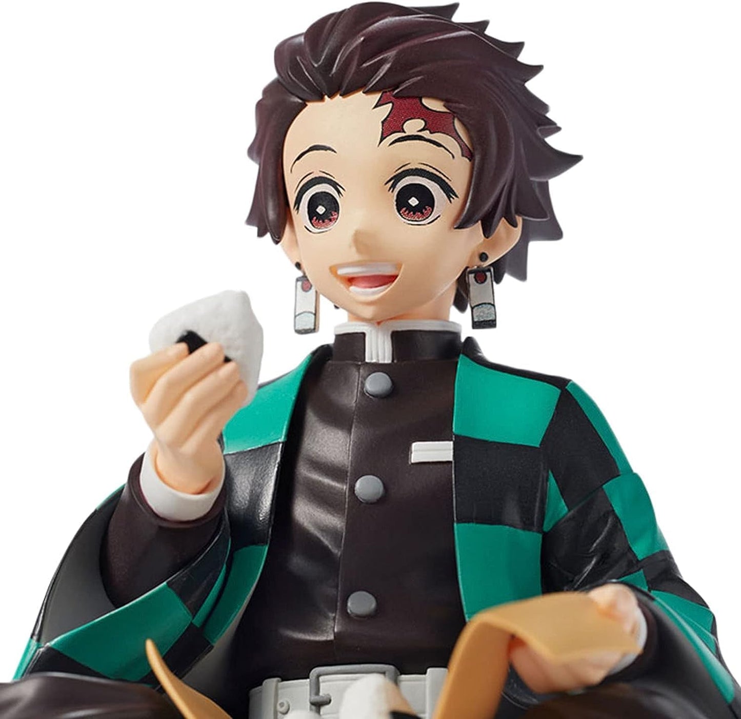 Anime Collectible Figurine – Sitting Boy in Green Cloak (PVC, 11 cm) | Decorative Action Figure Model