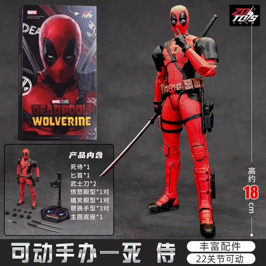 (1933-01) ZD TOYS DEADPOOLMerc Anti-Hero Articulated Action Figure (18 cm) – Collectible Edition[orignal0