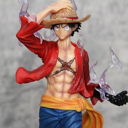 🔥 Premium Monkey D. Luffy Action Figure – Dynamic Battle Edition | Collector’s Statue [41cm] 🔥