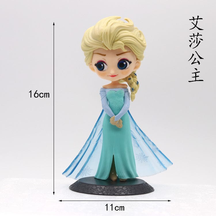 Chibi Elsa Princess Collectible Figure – Frozen Inspired Toy Decoration