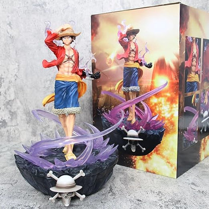 🔥 Premium Monkey D. Luffy Action Figure – Dynamic Battle Edition | Collector’s Statue [41cm] 🔥
