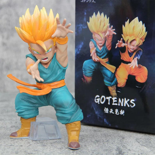 Dragon Ball Z Gotenks Super Saiyan Action Figure (14 cm) | Anime Collectible Showpiece