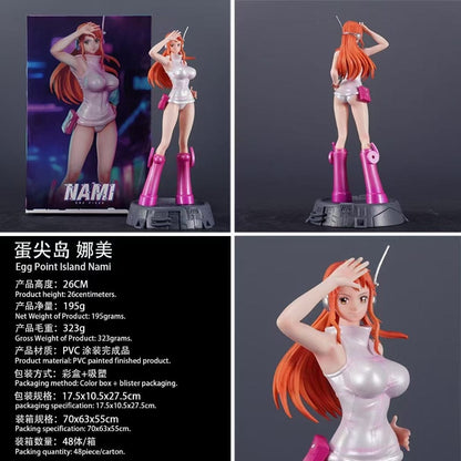One Piece Nami Egg Point Island PVC Action Figure | 26cm Anime Collectible Model Statue