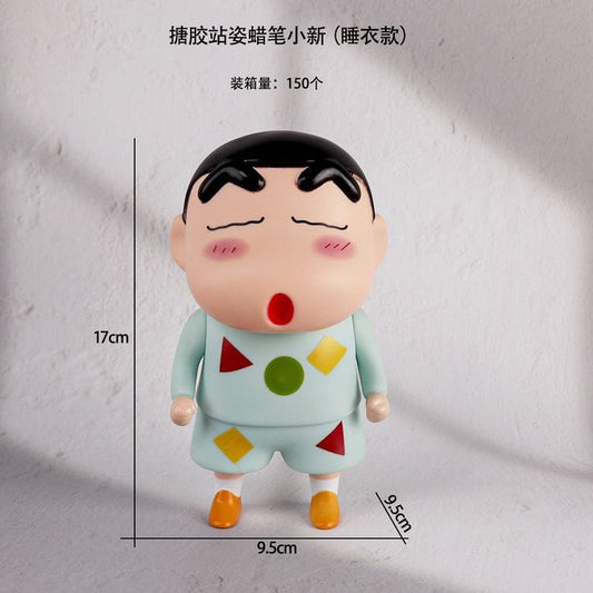 Crayon Shin-chan PVC Figure – 17cm Pajama Edition Collectible