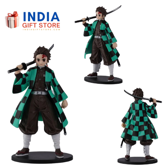 Demon Slayer – Tanjiro Kamado Standing Action Figure (15 cm)