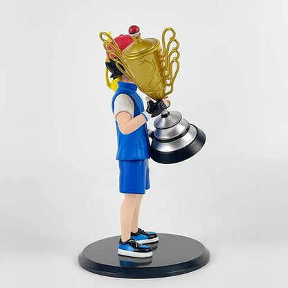 Pokémon Trainer Ash & Pikachu Trophy Figurine – 18cm Collectible Model
