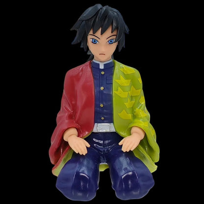 Giyu Tomioka PVC Figure – Demon Slayer: Kimetsu no Yaiba Water Hashira Collectible (10cm)