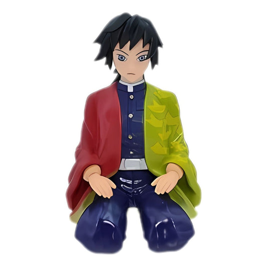 Giyu Tomioka PVC Figure – Demon Slayer: Kimetsu no Yaiba Water Hashira Collectible (10cm)