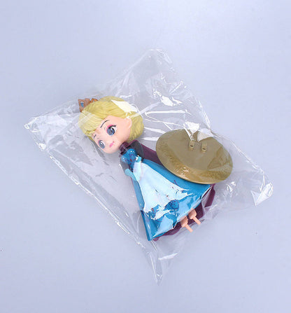 Princess PVC Action Figure Toy (18 cm, Blue Dress)