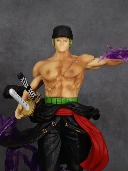 ⚔️ Premium Roronoa Zoro Action Figure – Battle Aura Edition | Collector’s Statue ⚔️[32cm]