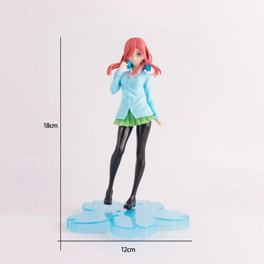 Miku Nakano PVC Action Figure – The Quintessential Quintuplets Collectible (18cm)