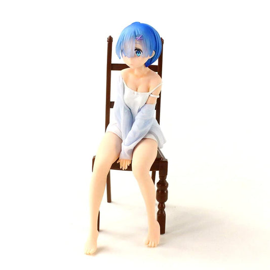 Re:Zero – Rem Sitting on Chair PVC Figure (15 cm)
