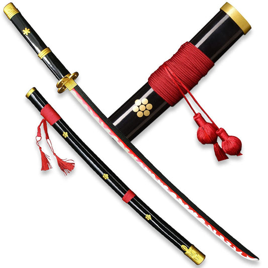 Enma Black Katana – Roronoa Zoro One Piece Cosplay Sword, size- 104 cm