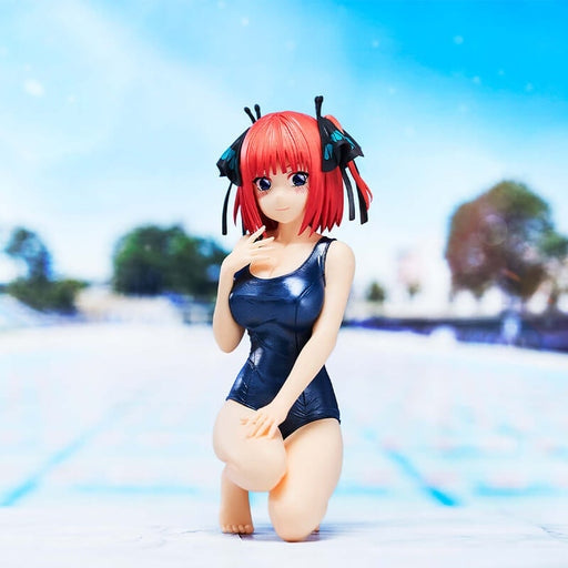 Nino nakano Swimsuit Action Figure – Quintessential Quintuplets Collectible, size- 15cm