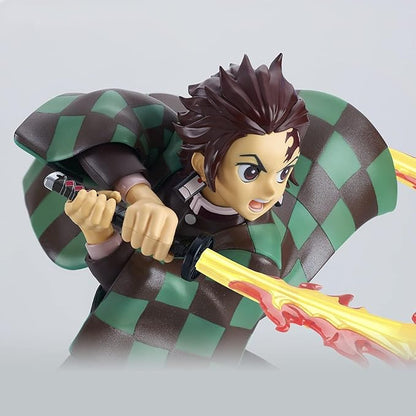 Demon Slayer Tanjiro Kamado Action Figure – Flame Sword Edition
