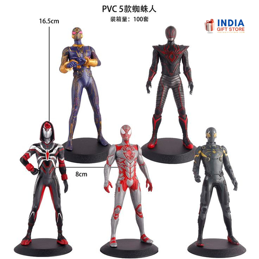 🕷️ Superhero PVC Action Figures Set (5 Pieces) – Action Collectible Showpiece Toys