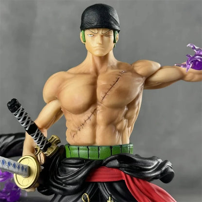 ⚔️ Premium Roronoa Zoro Action Figure – Battle Aura Edition | Collector’s Statue ⚔️[32cm]