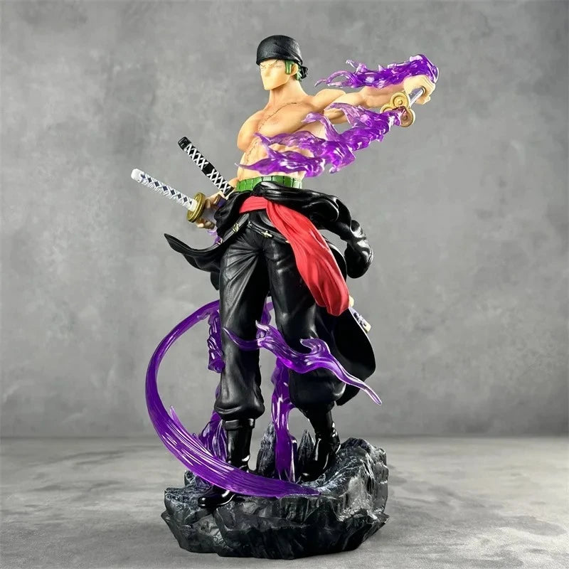 ⚔️ Premium Roronoa Zoro Action Figure – Battle Aura Edition | Collector’s Statue ⚔️[32cm]