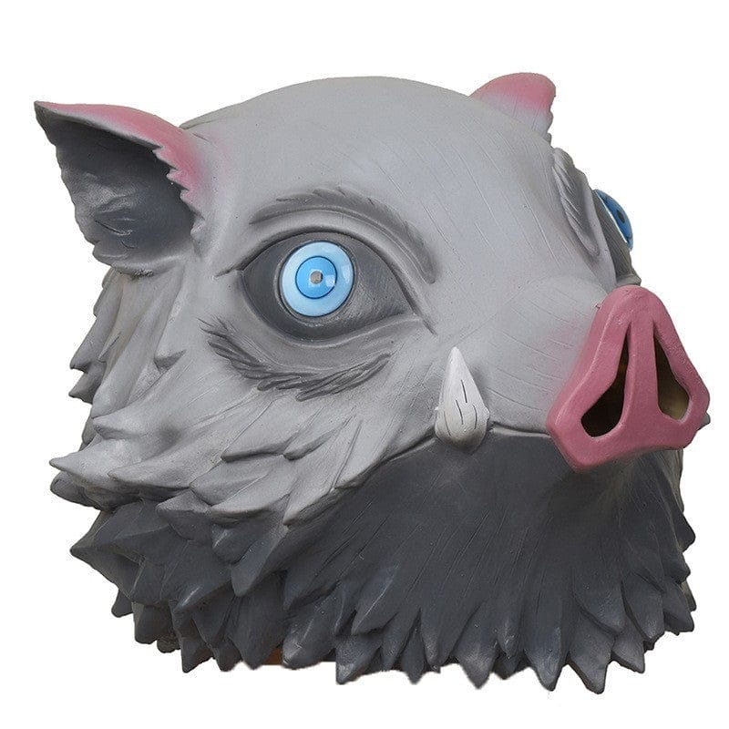 Realistic Wild Boar Head Mask Figurine – Premium PVC Anime Collectible Display Model.