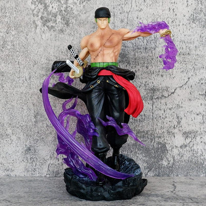 ⚔️ Premium Roronoa Zoro Action Figure – Battle Aura Edition | Collector’s Statue ⚔️[32cm]