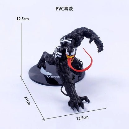 Venom Action Figure | Superhero Collectible Figurine | PVC Model Toy (Multicolor, 12.5 cm)