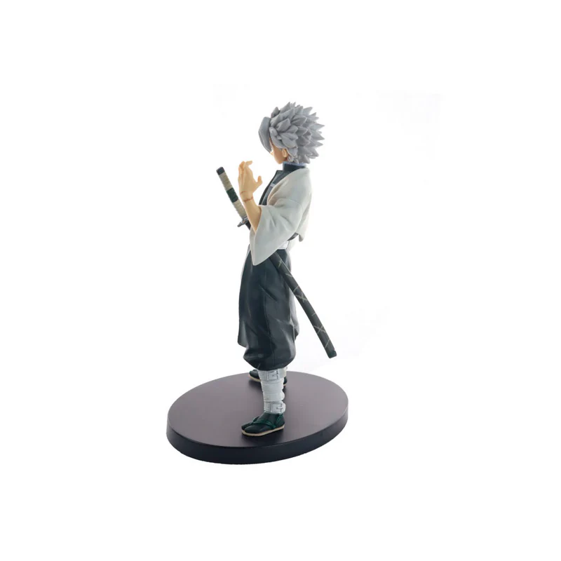 Demon Slayer Sanemi Shinazugawa Action Figure | Anime Collectible Figurine (15 cm)