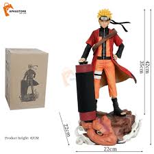 Naruto Uzumaki Sage Mode PVC Action Figure | 42cm Anime Collectible Model Statue