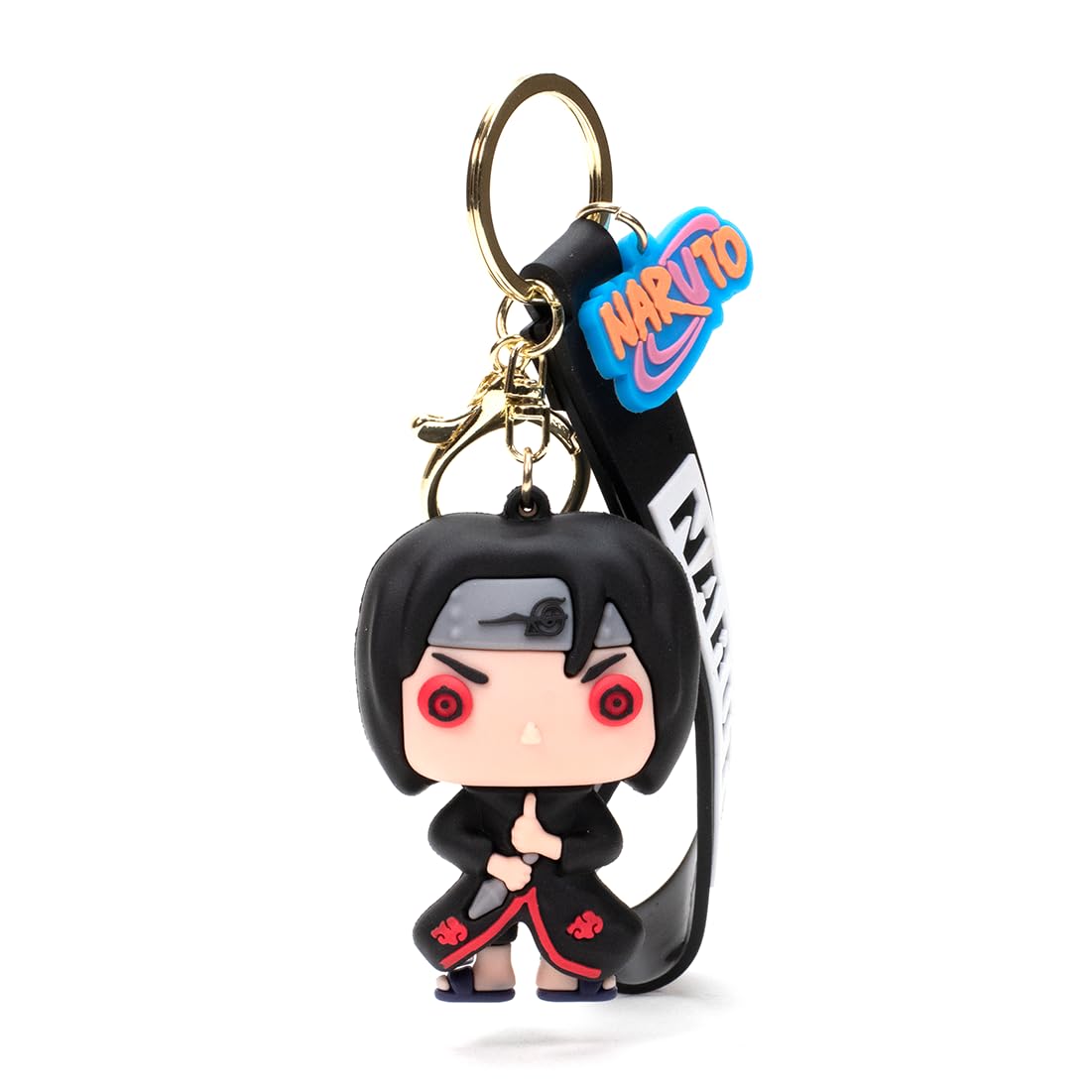 Naruto Anime Keychain – Itachi Uchiha with Wrist Strap