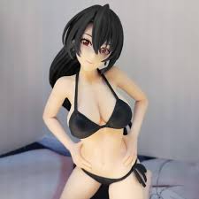 🖤 PVC Anime Figure – Tiani in Swimsuit Pose (19cm)