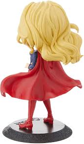 Girl Hero PVC Action Figure Toy – 15 cm | Superhero Collectible Figurine with Red Cape | Decorative Toy for Kids & Gifts