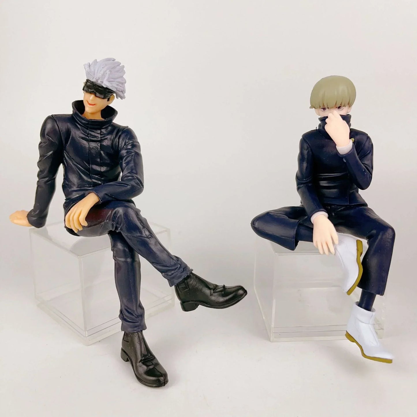 Anime Sitting Figure Collectible Set – Action Character PVC Models (3 PCS)