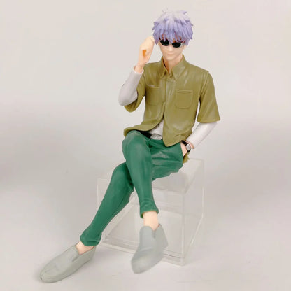 Anime Sitting Figure Collectible Set – Action Character PVC Models (3 PCS)