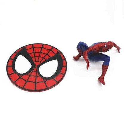 Superhero Spidy Action Figure | Collectible Figurine | 10cm PVC Model Toy with Base Stand