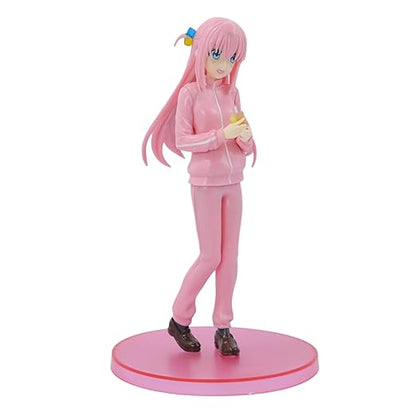 Bocchi the Rock! Hitori Gotoh PVC Figure – Pink Tracksuit Anime Collectible Figurine for Fans & Collectors
