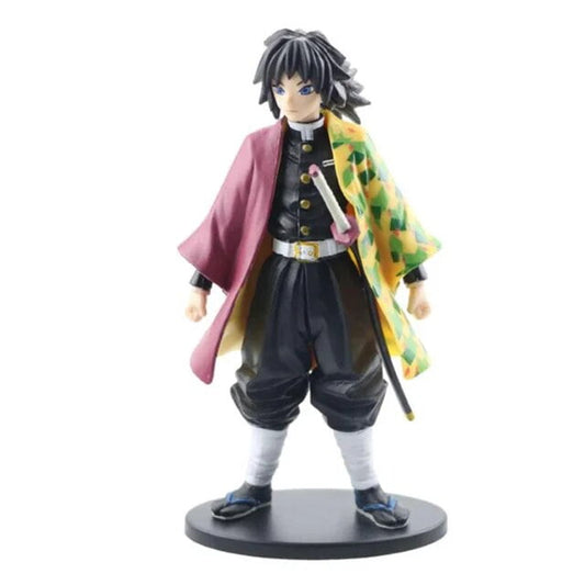 Giyu Tomioka Demon Slayer PVC Action Figure – Anime Collectible Model (15cm)