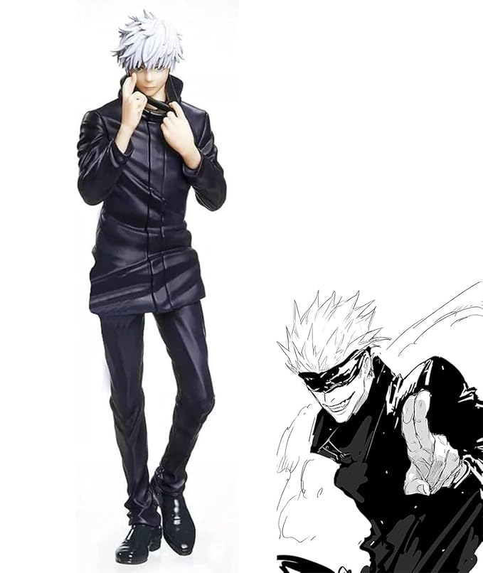 Jujutsu Kaisen Gojo Satoru 21cm PVC Action Figure – Standing Pose Collectible Anime Figurine for Fans & Collectors