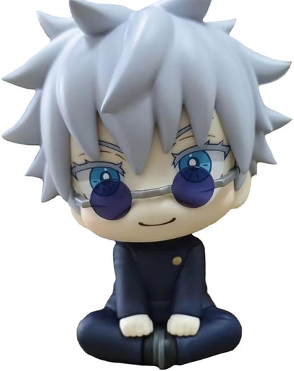 Jujutsu Kaisen Gojo Satoru Chibi PVC Figure – 10 cm Anime Collectible Toy for Fans & Collectors