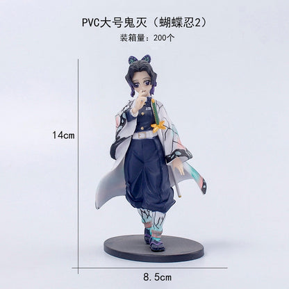 Shinobu Kocho Demon Slayer PVC Action Figure – Anime Collectible Model (14cm)