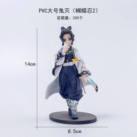 Shinobu Kocho Demon Slayer PVC Action Figure – Anime Collectible Model (14cm)